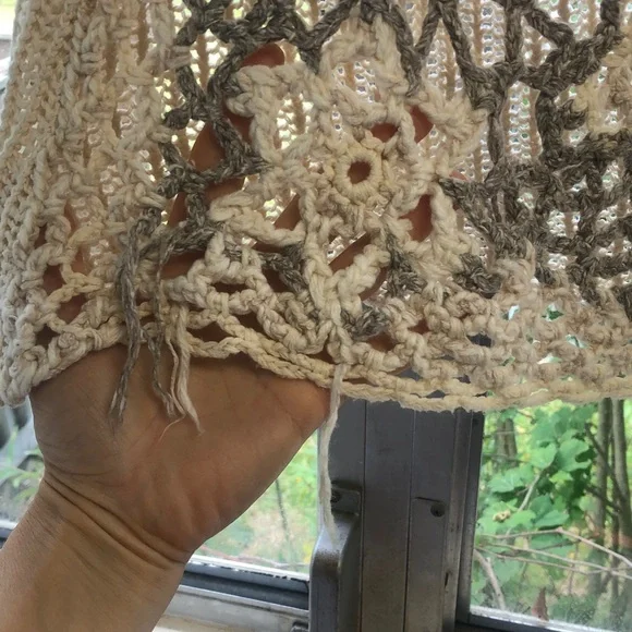 Free People Snowflake Crochet Sweater - Picture 4 of 6